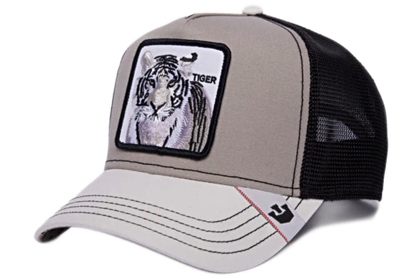 Goorin 'MV Stripes' Trucker Style Baseball Cap in Grey