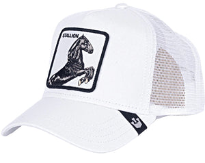 Goorin 'The Stallion' Trucker Style Baseball Cap in White