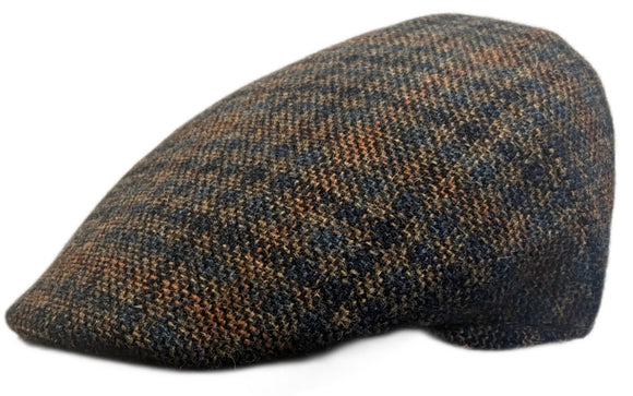 Stanton Virgin Wool Block check flat cap